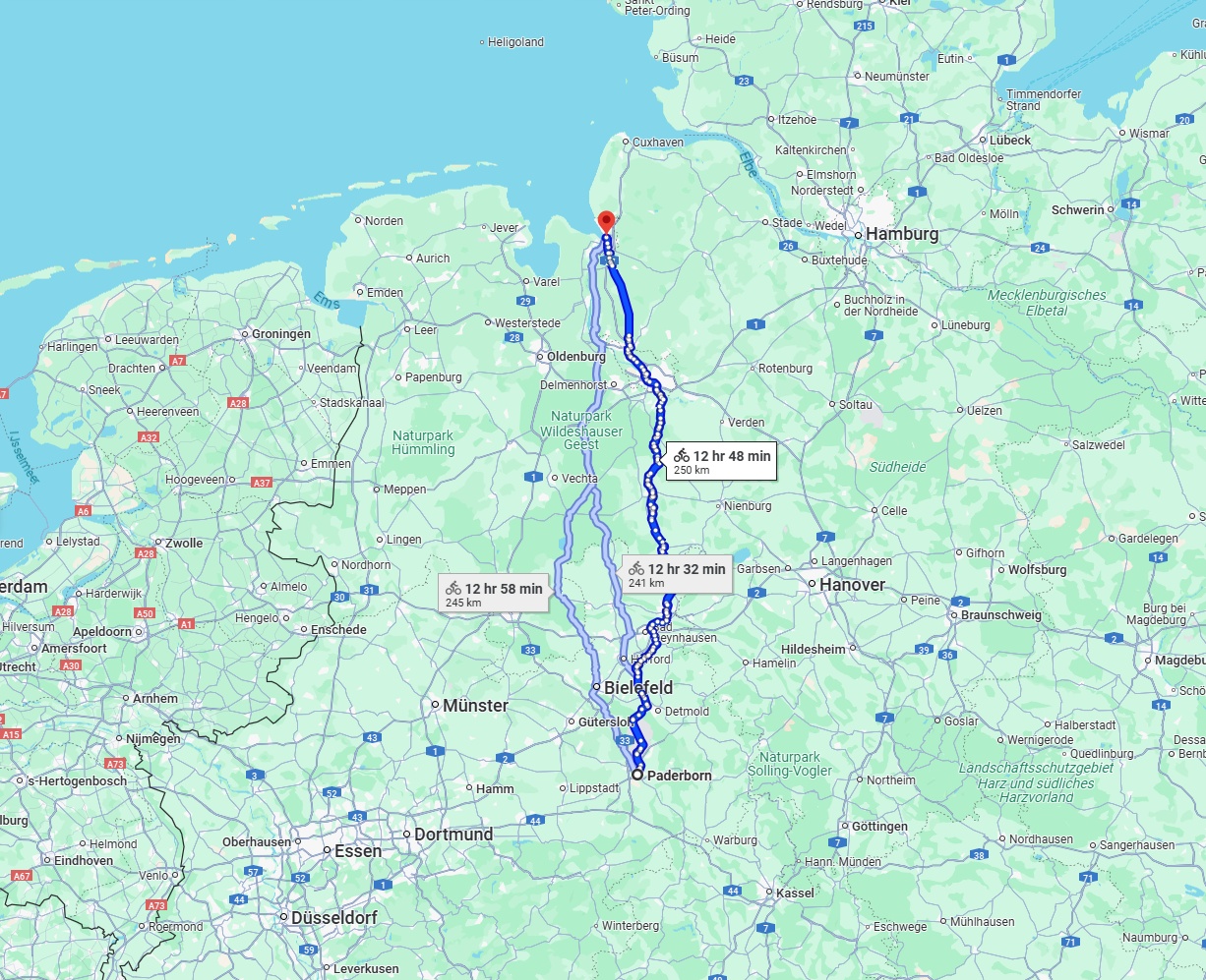 Anreise von Paderborn Zu Bremerhaven Über 