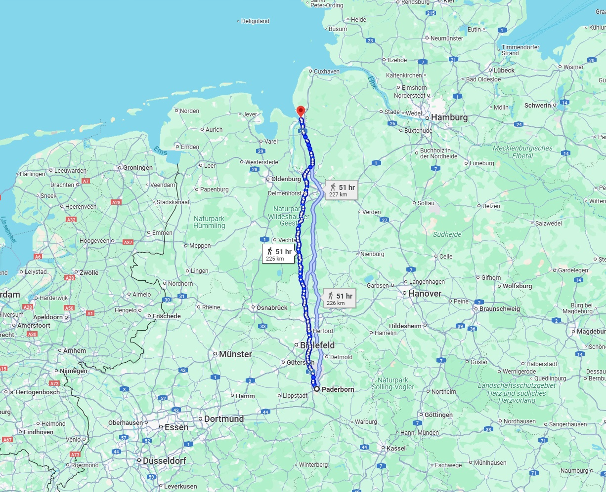 Anreise von Paderborn Zu Bremerhaven Über 