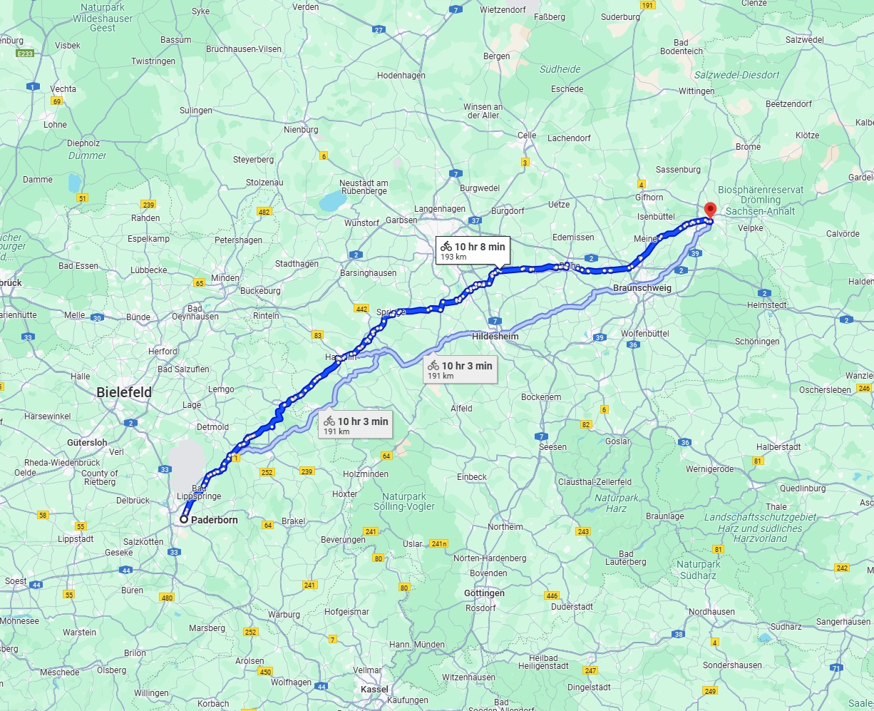 Anreise von Paderborn Zu Wolfsburg Über 
