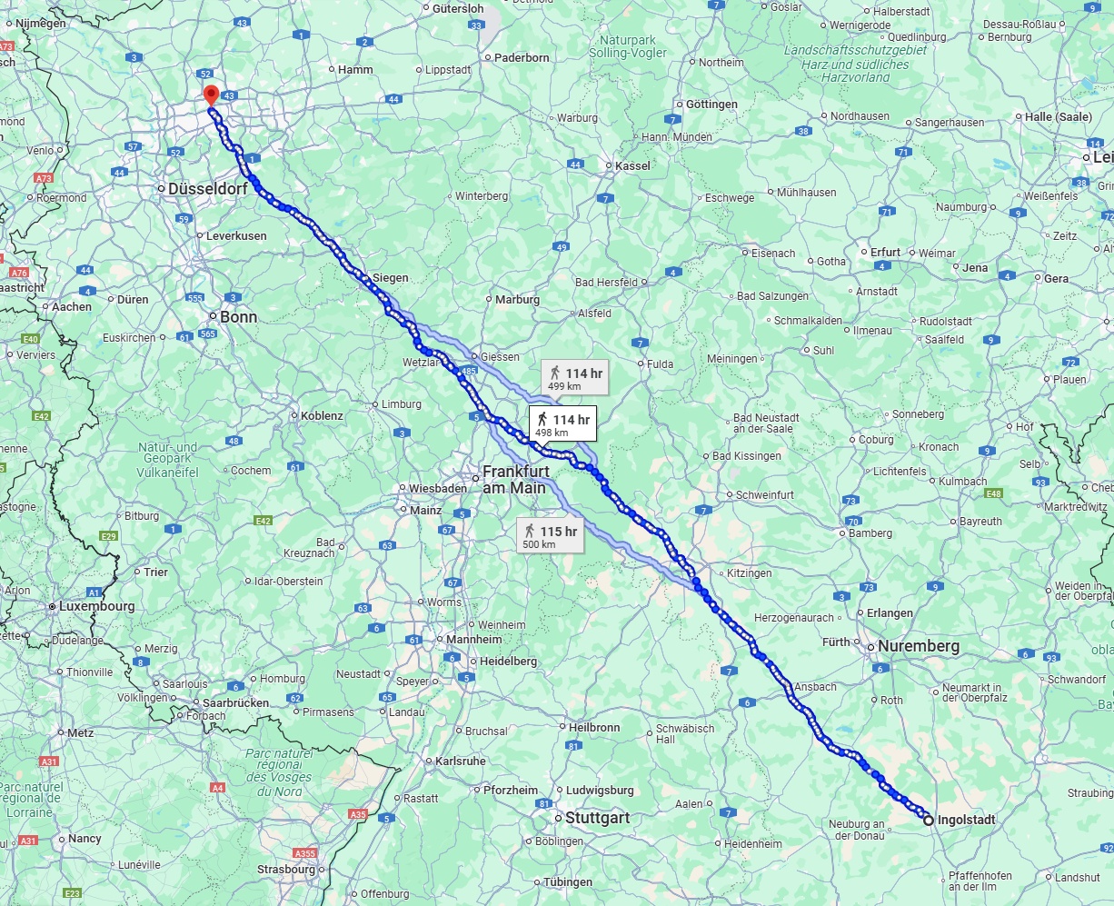 Anreise von Ingolstadt Zu Gelsenkirchen Über 