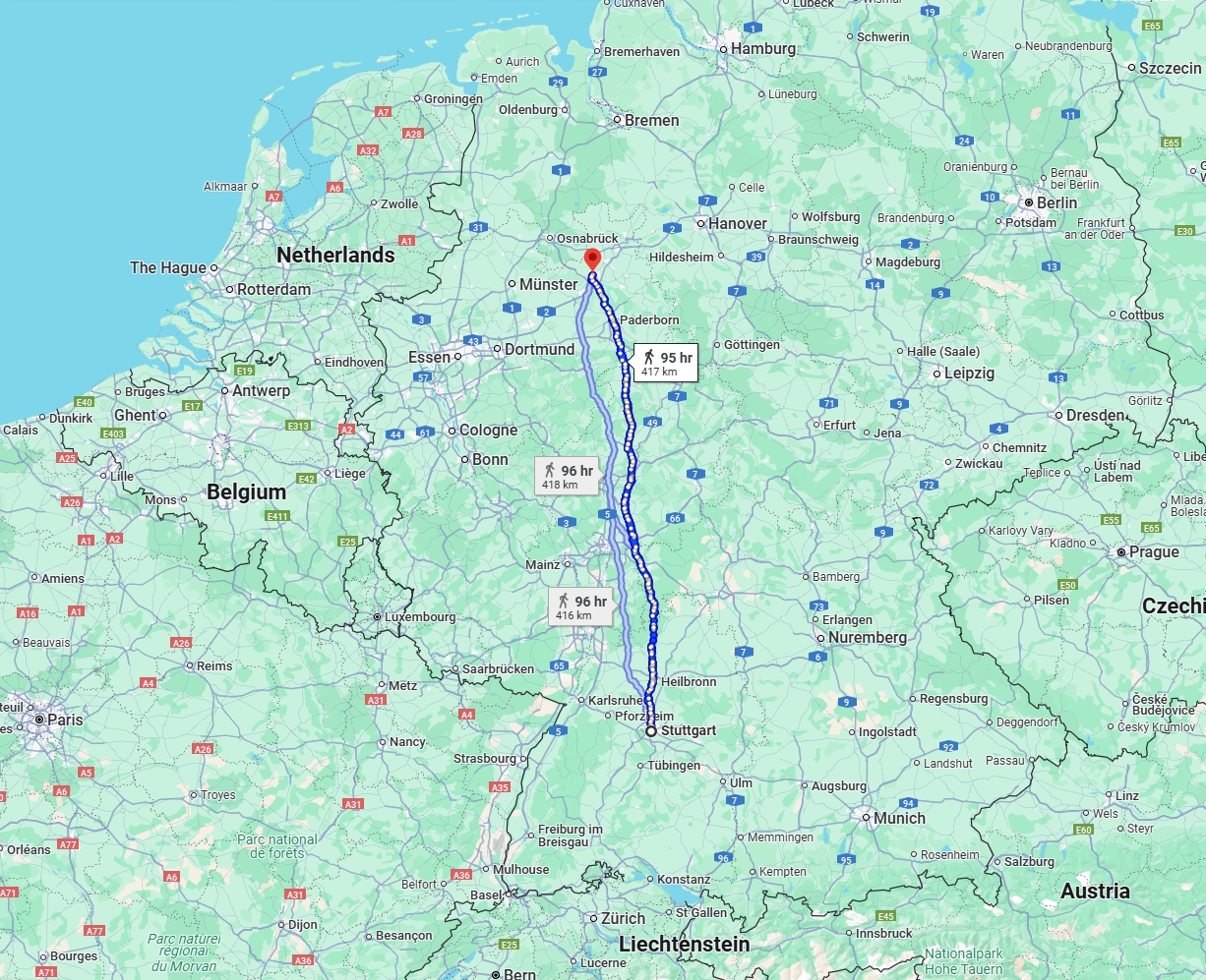 Anreise von Stuttgart Zu Bielefeld Über 