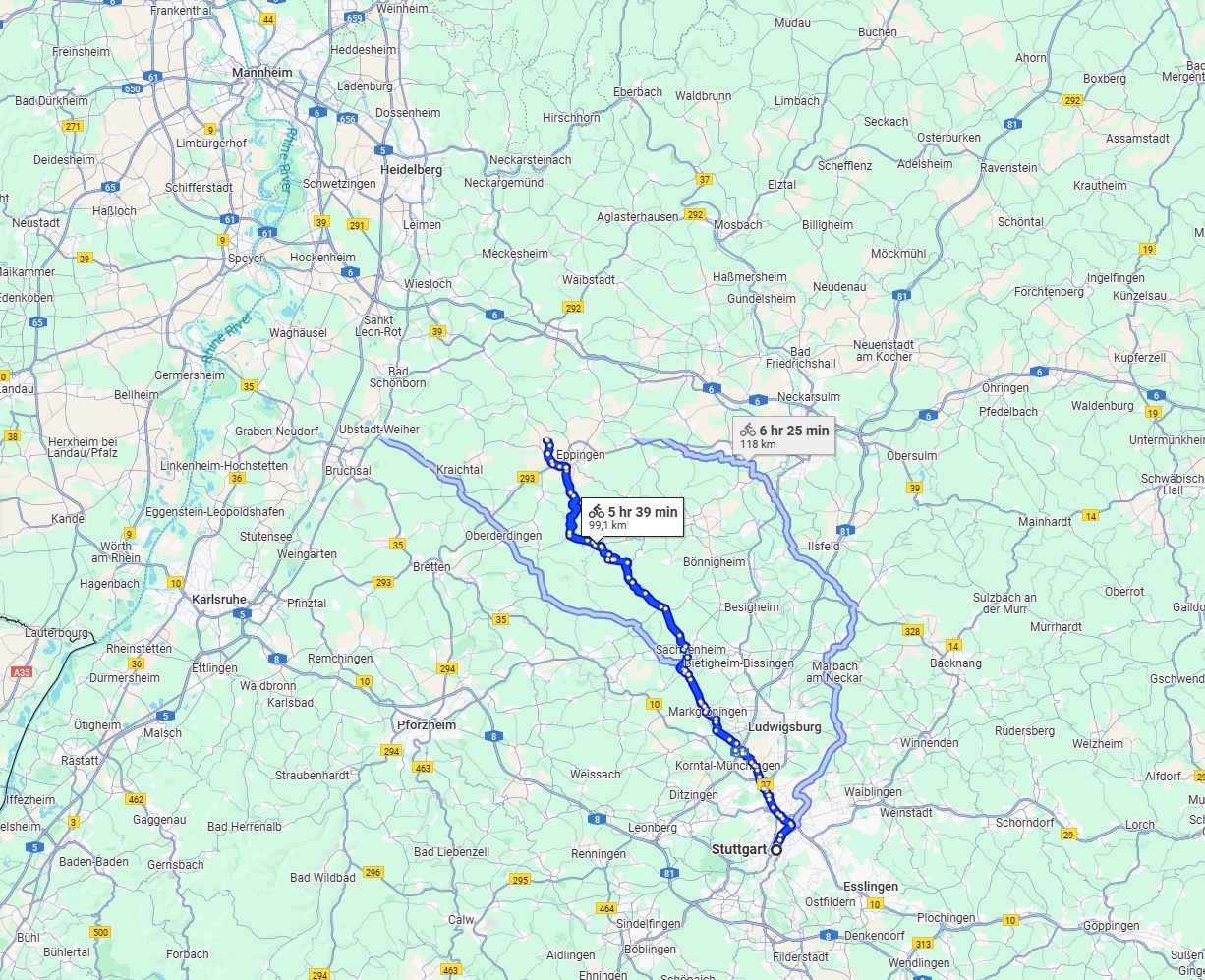 Anreise von Stuttgart Zu Heidelberg Über 