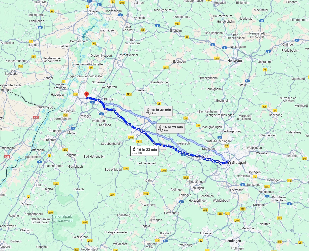 Anreise von Stuttgart Zu Karlsruhe Über 