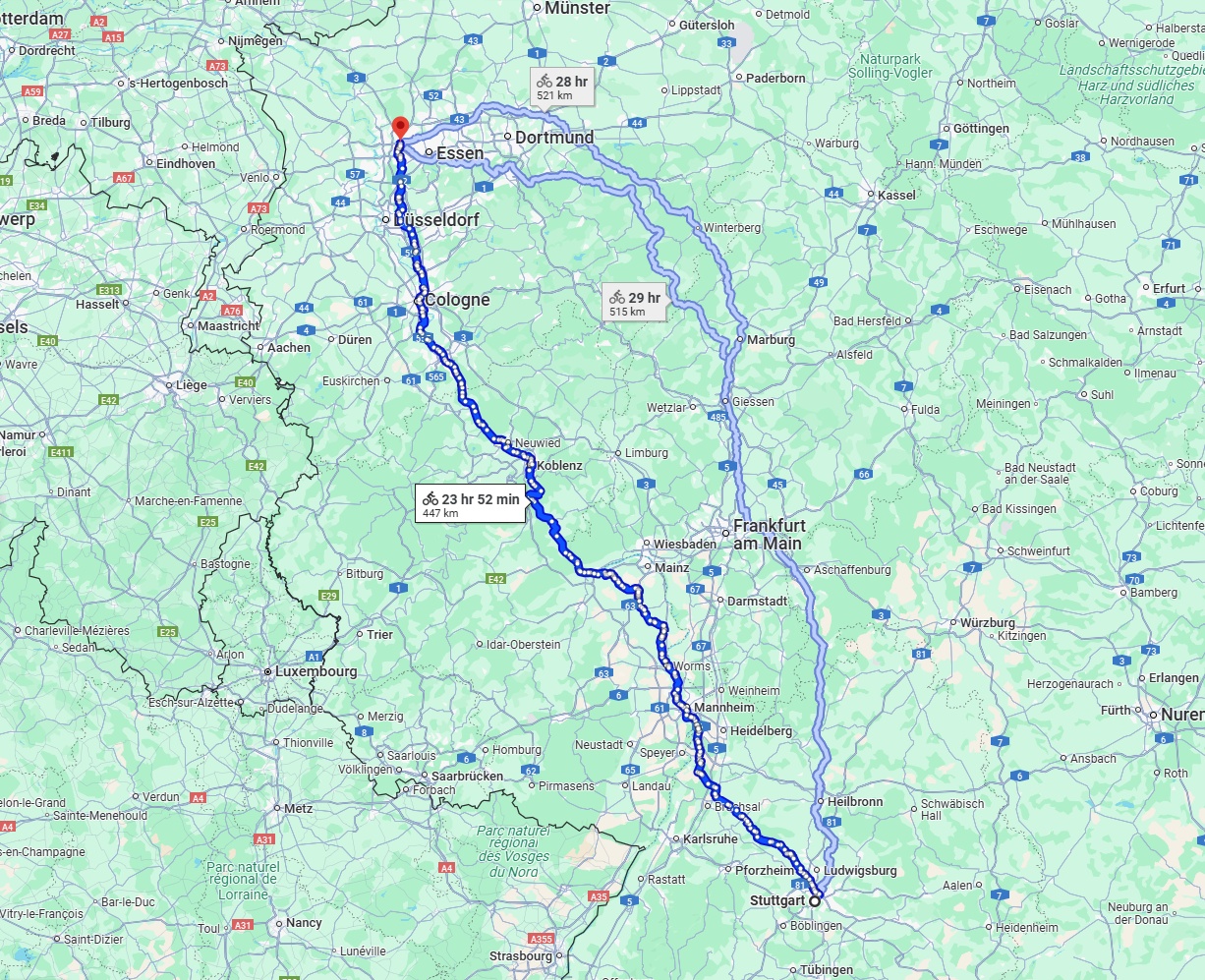 Anreise von Stuttgart Zu Oberhausen Über 
