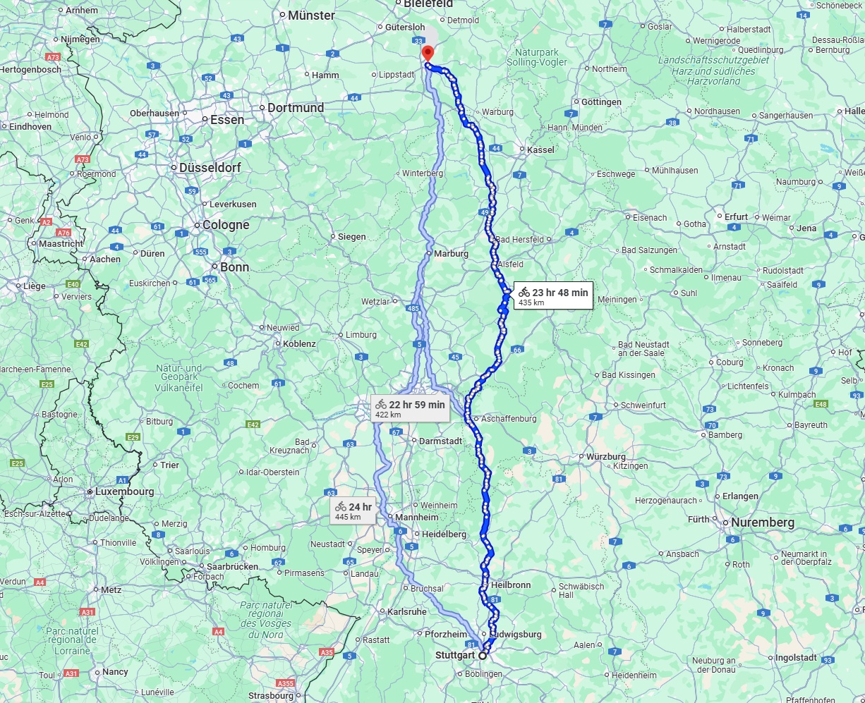 Anreise von Stuttgart Zu Paderborn Über 