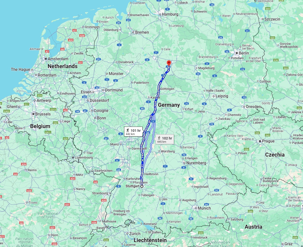 Anreise von Stuttgart Zu Salzgitter Über 