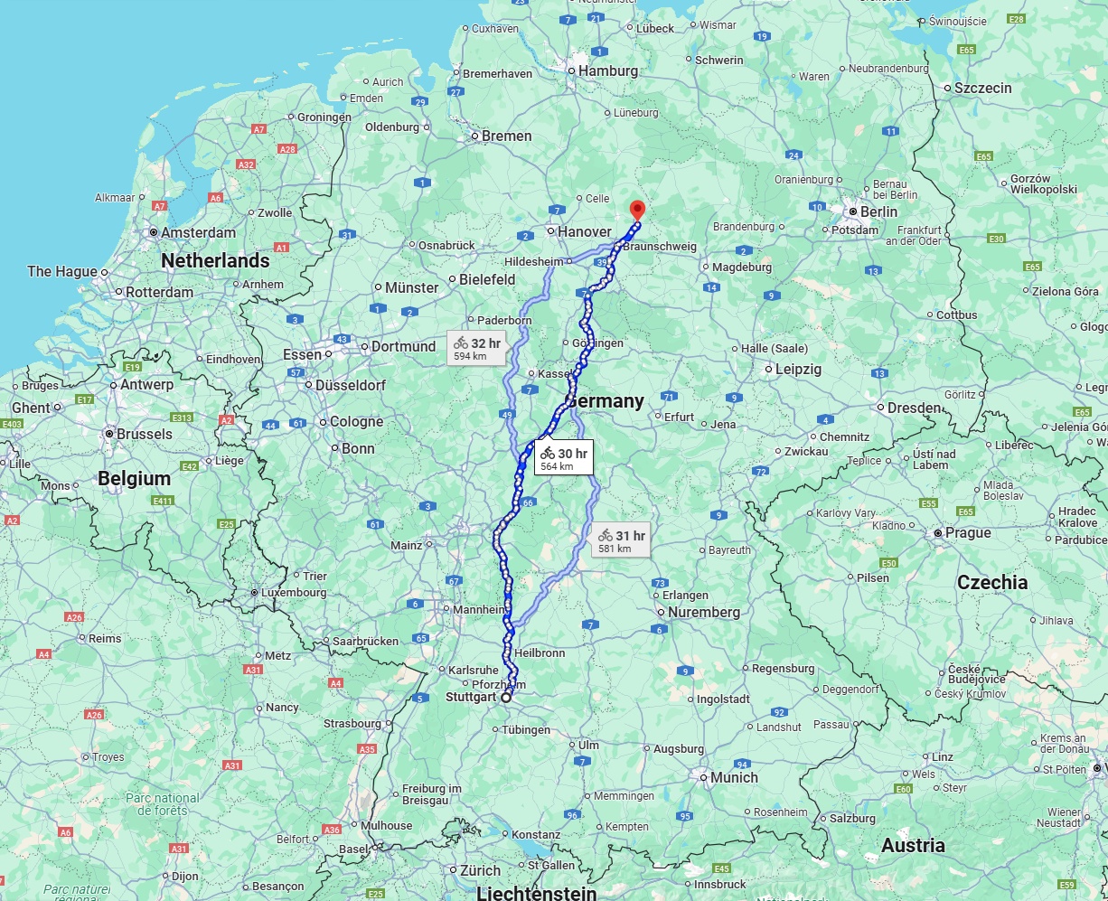 Anreise von Stuttgart Zu Wolfsburg Über 