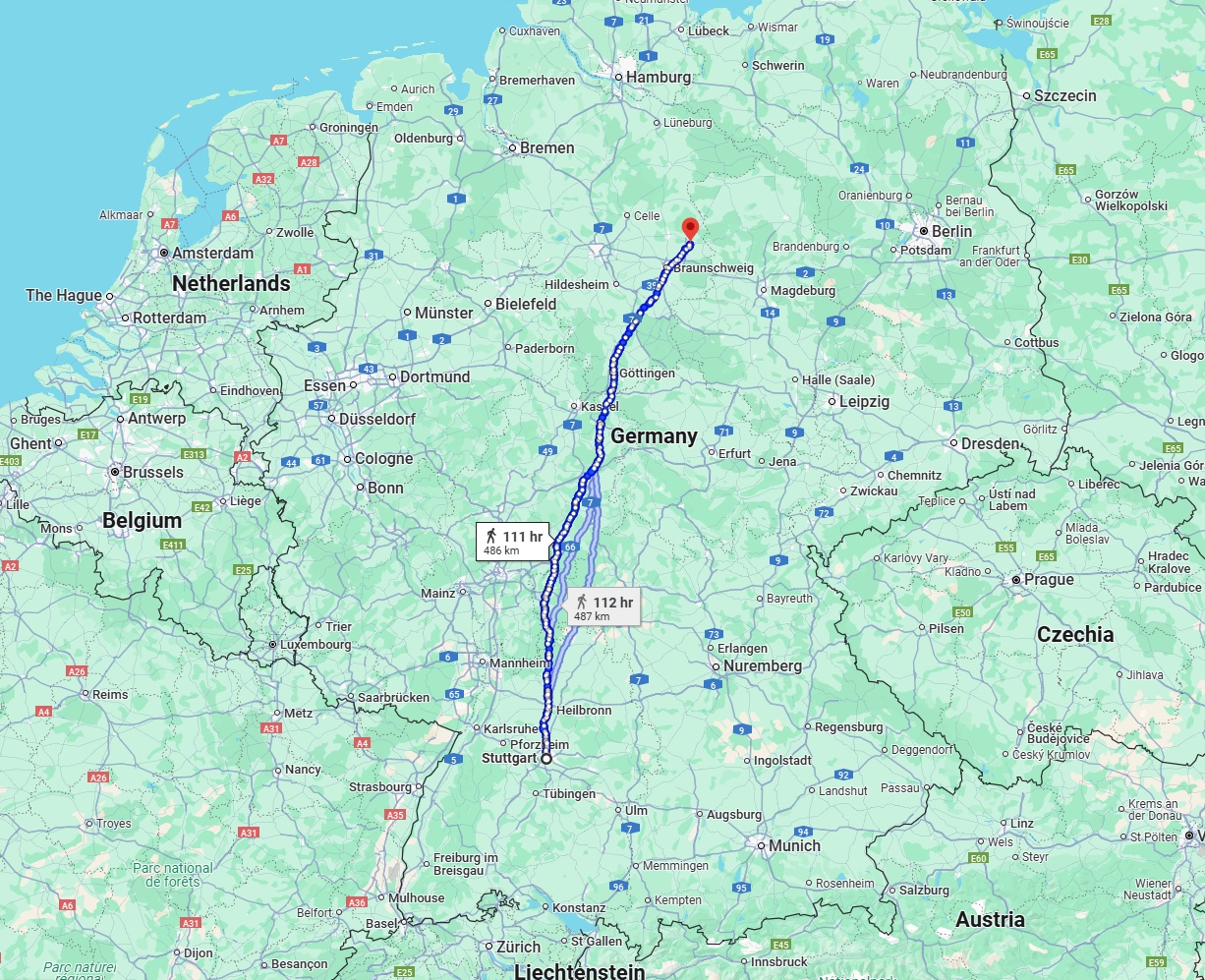 Anreise von Stuttgart Zu Wolfsburg Über 