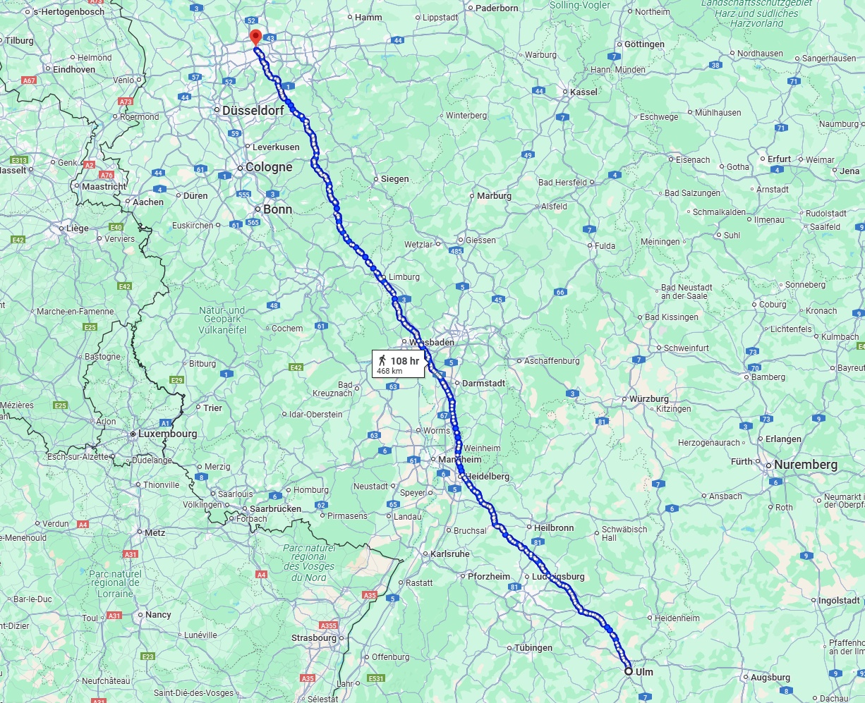 Anreise von Ulm Zu Gelsenkirchen Über 