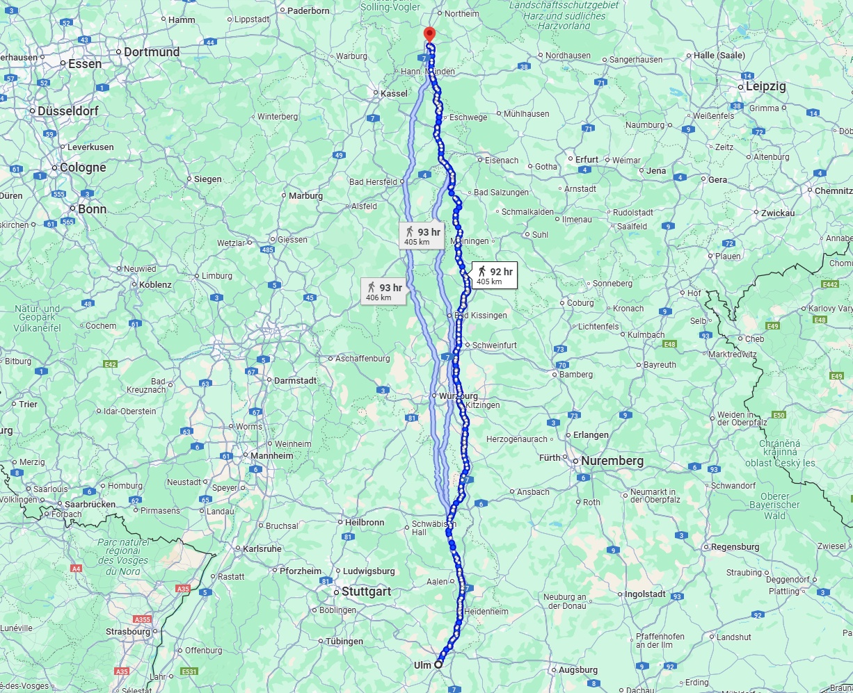 Anreise von Ulm Zu Göttingen Über 
