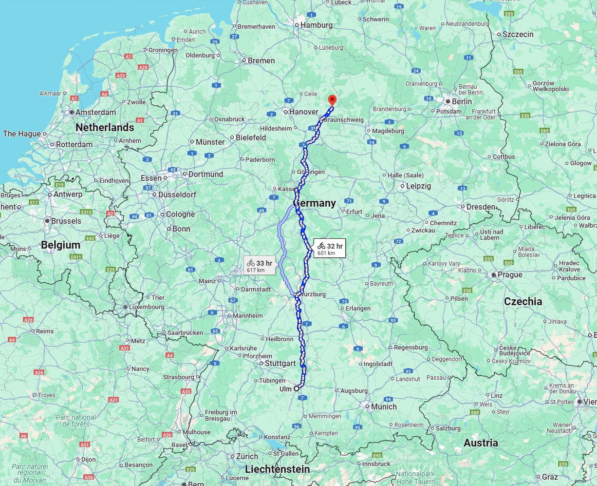Anreise von Ulm Zu Wolfsburg Über 