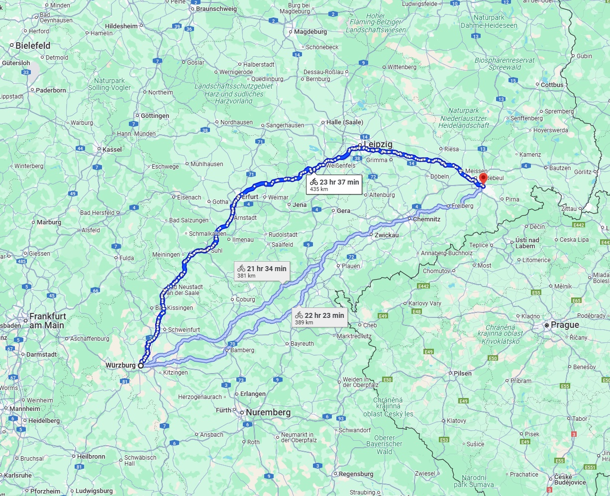 Anreise von Würzburg Zu Dresden Über 