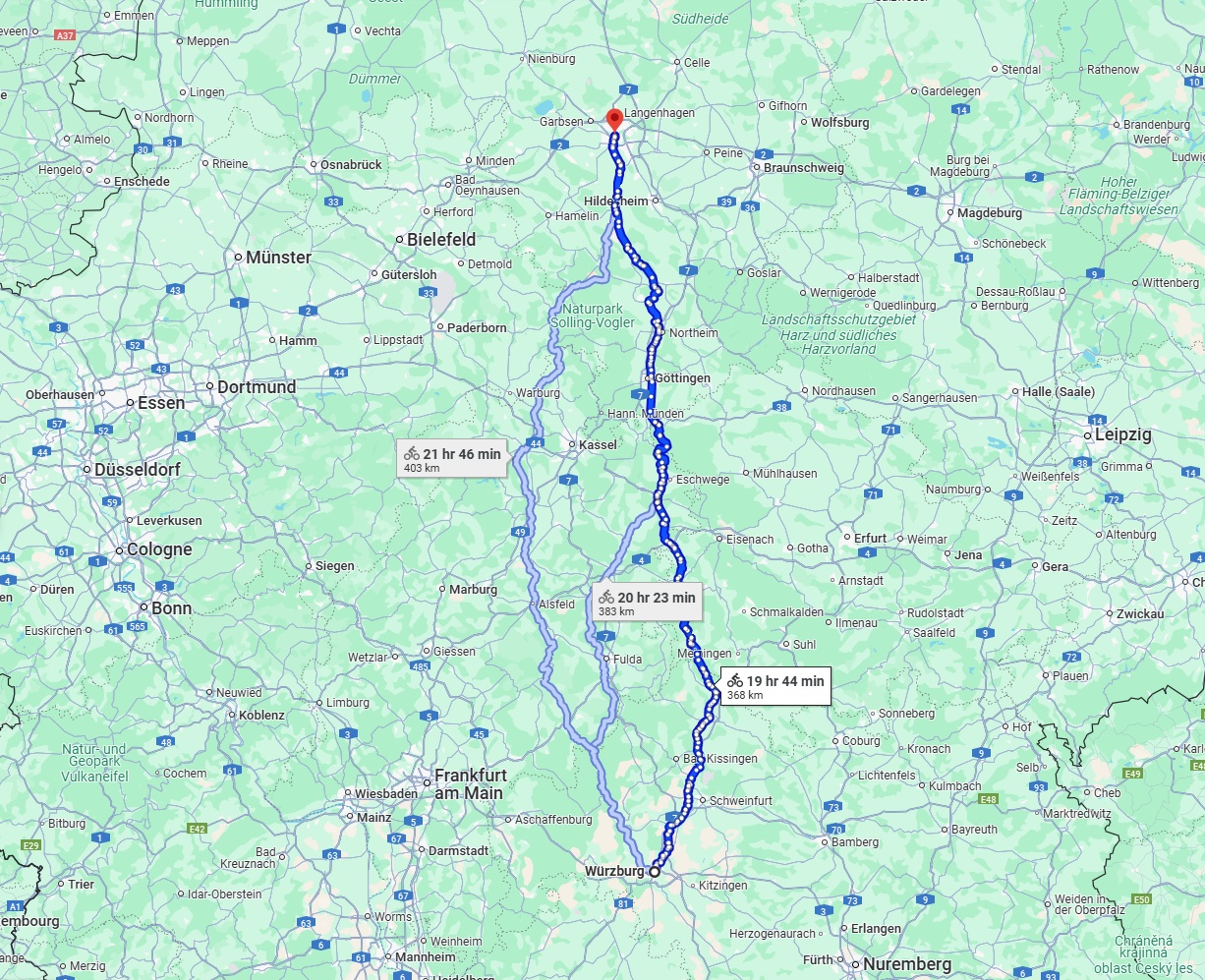 Anreise von Würzburg Zu Hannover Über 