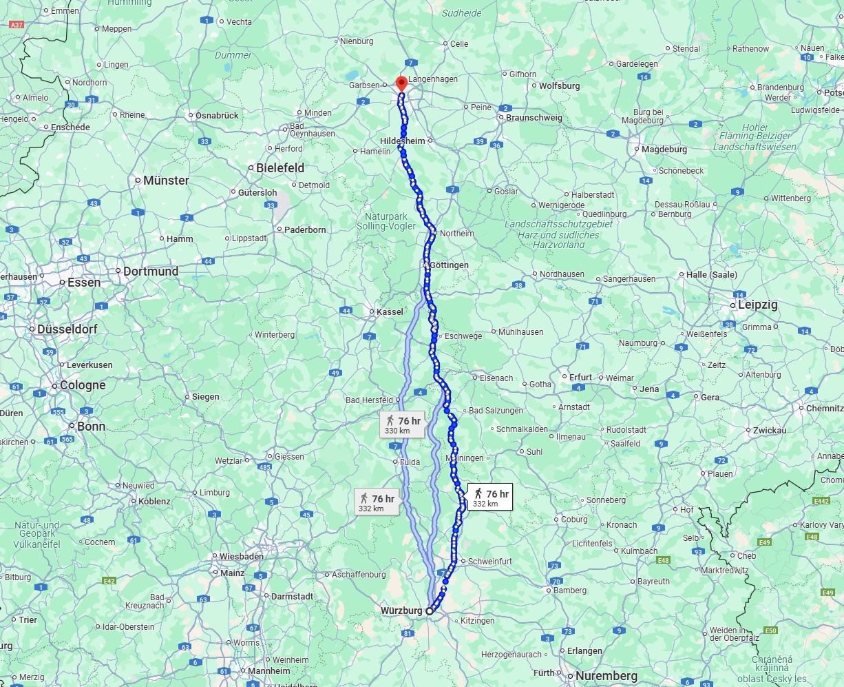 Anreise von Würzburg Zu Hannover Über 