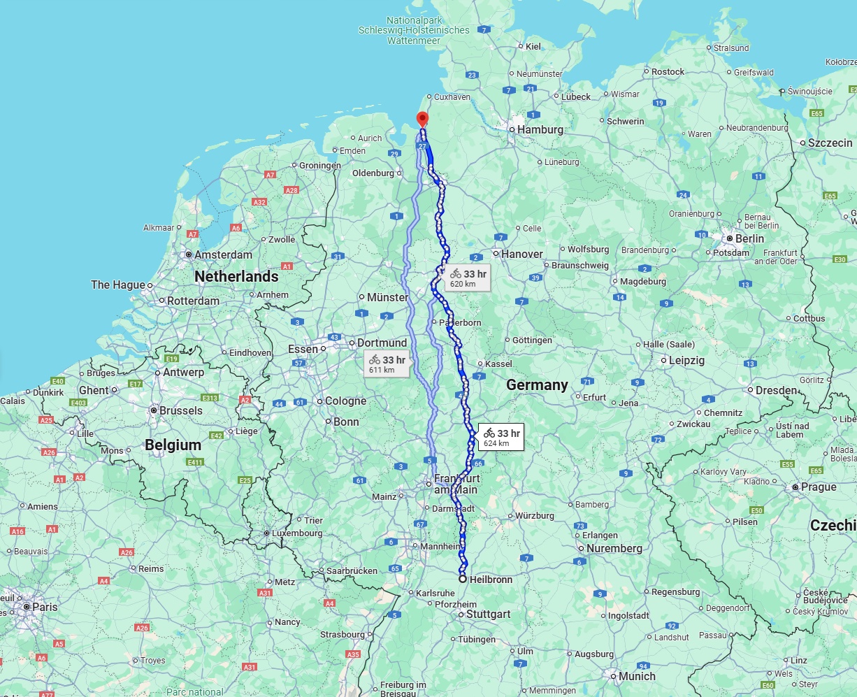 Anreise von Heilbronn Zu Bremerhaven Über 