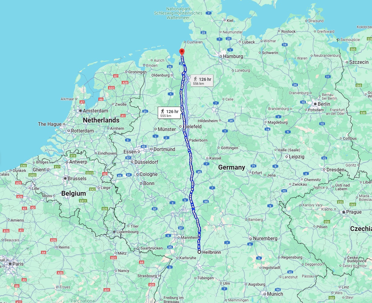 Anreise von Heilbronn Zu Bremerhaven Über 