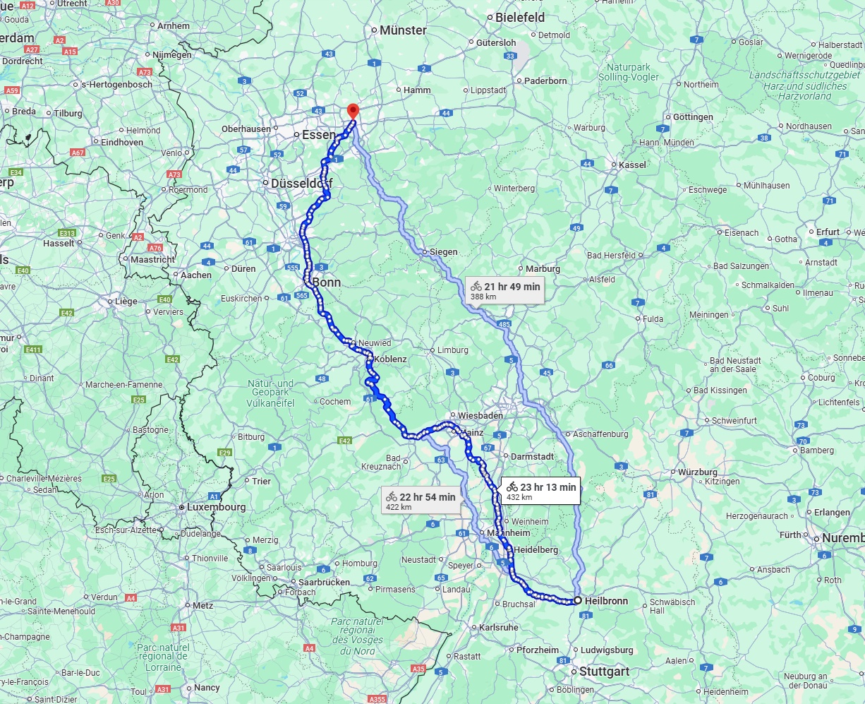 Anreise von Heilbronn Zu Dortmund Über 