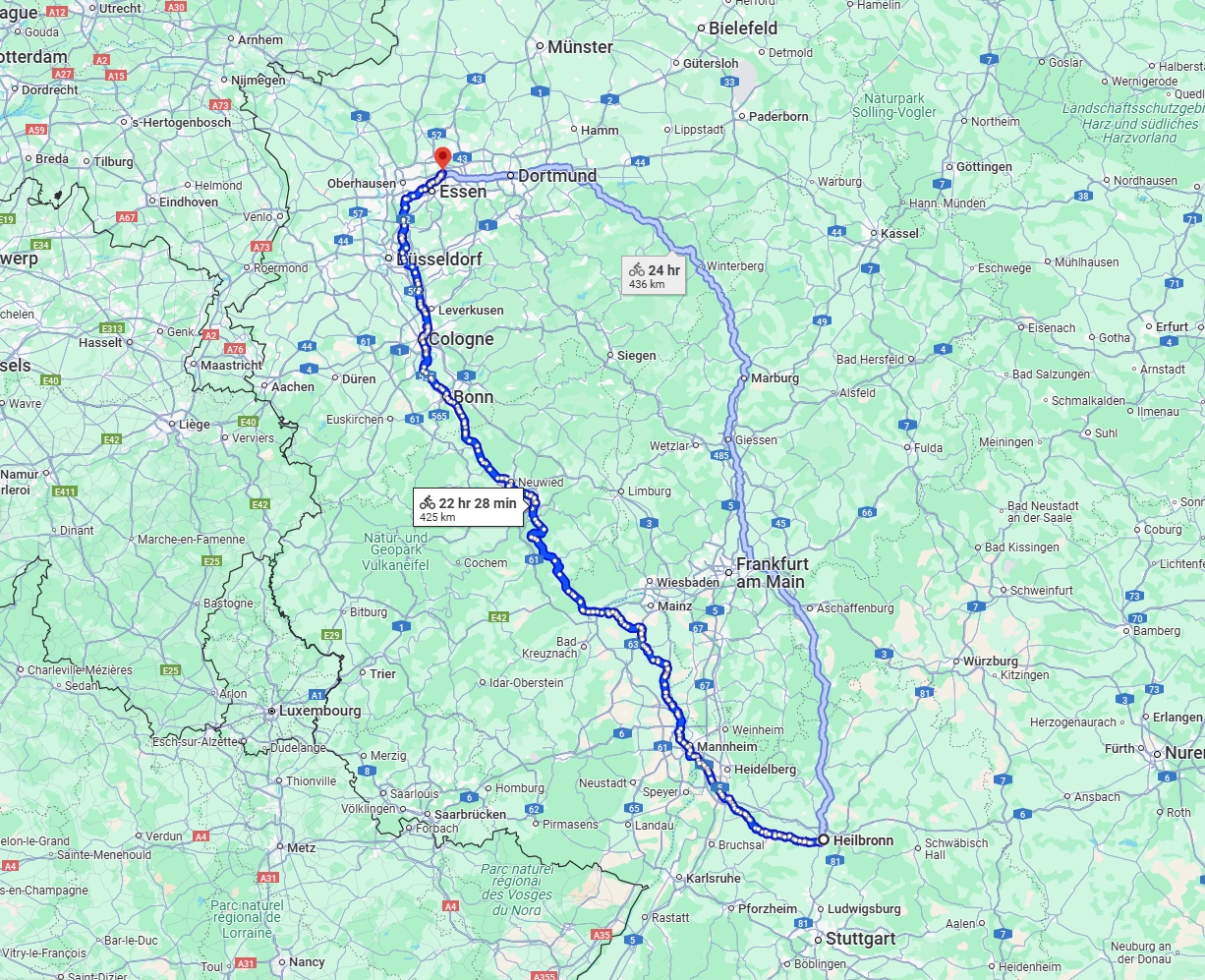 Anreise von Heilbronn Zu Gelsenkirchen Über 