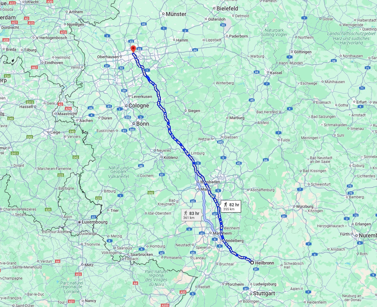 Anreise von Heilbronn Zu Gelsenkirchen Über 