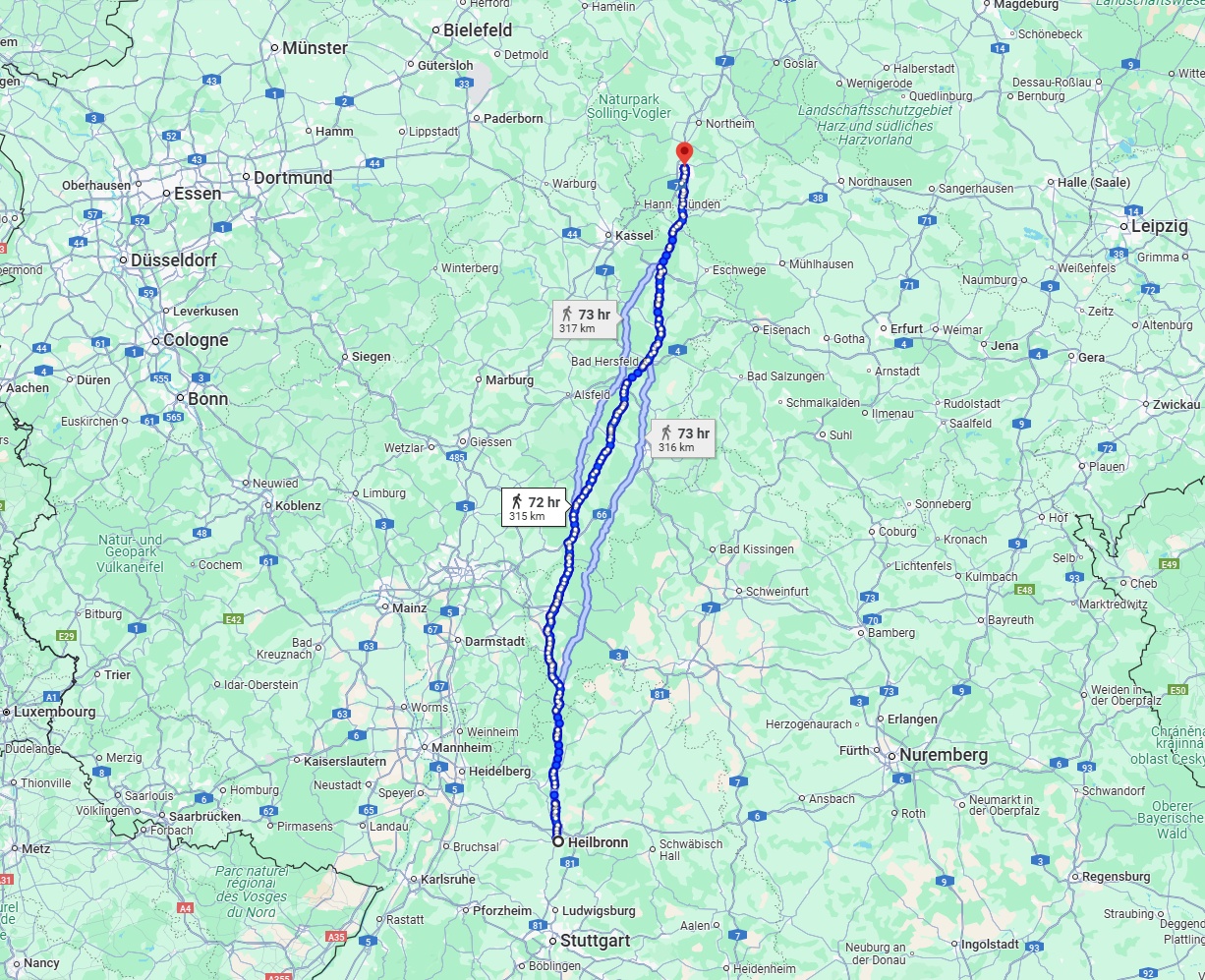 Anreise von Heilbronn Zu Göttingen Über 