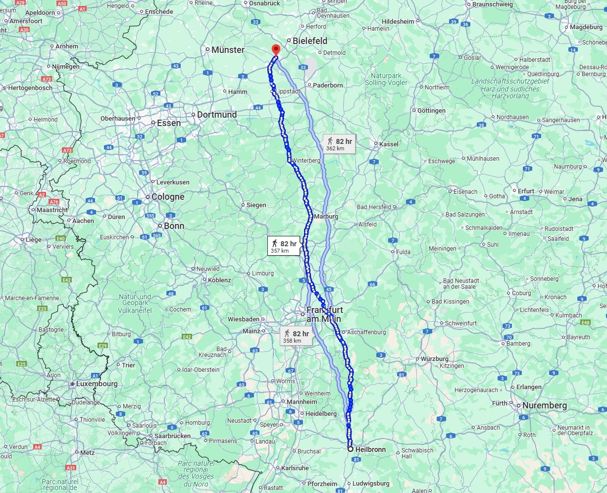 Anreise von Heilbronn Zu Gütersloh Über 