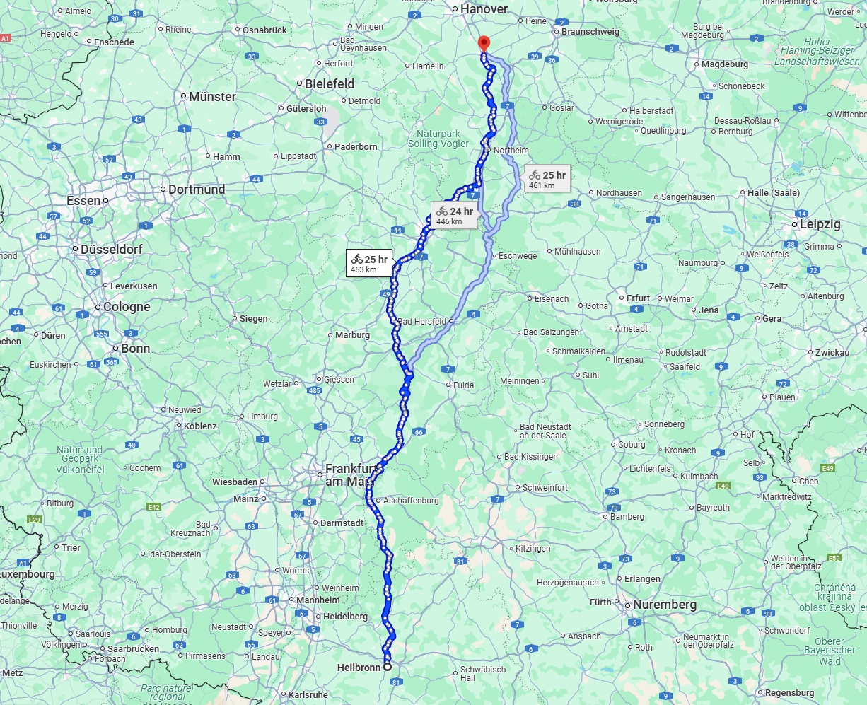 Anreise von Heilbronn Zu Hildesheim Über 