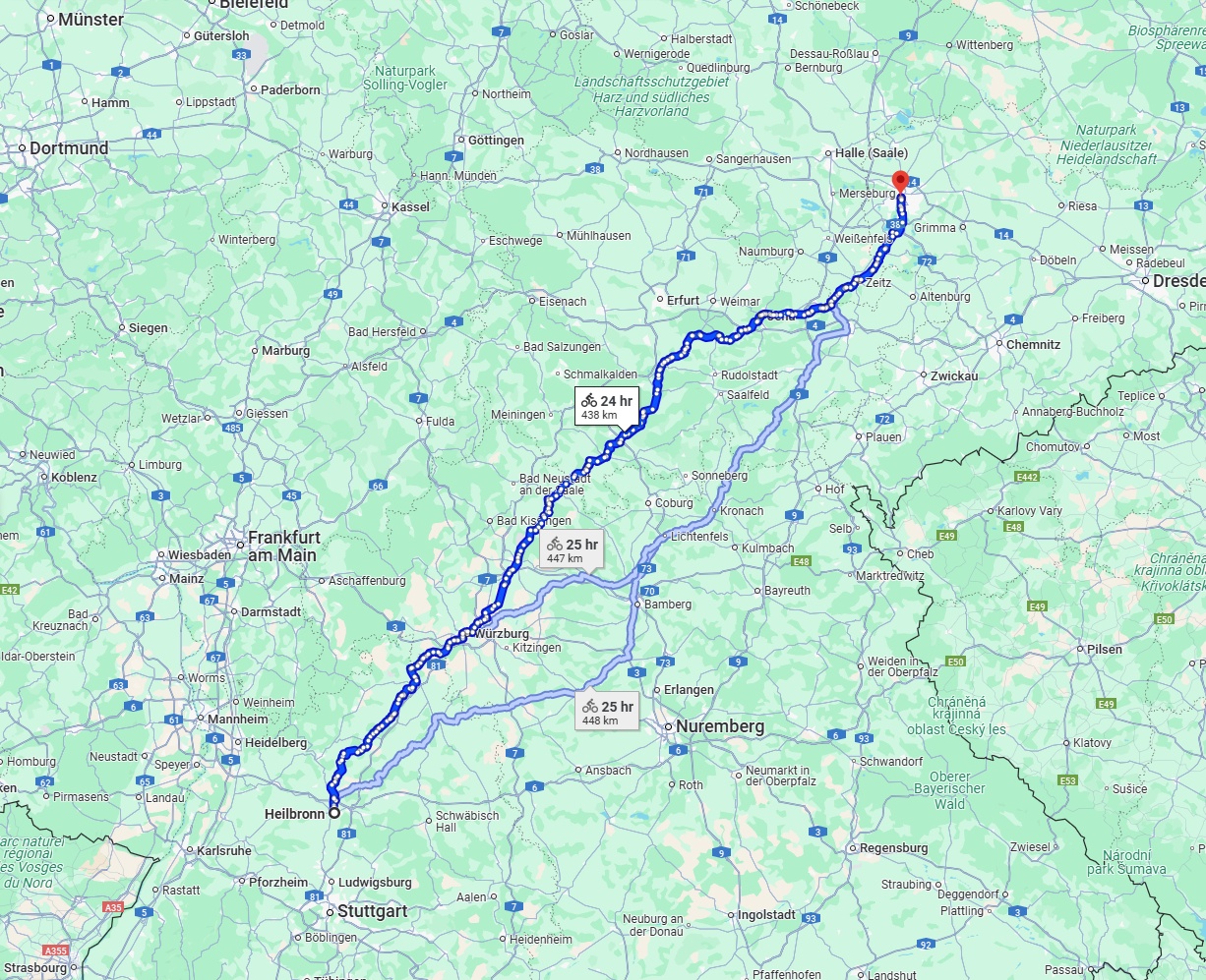 Anreise von Heilbronn Zu Leipzig Über 