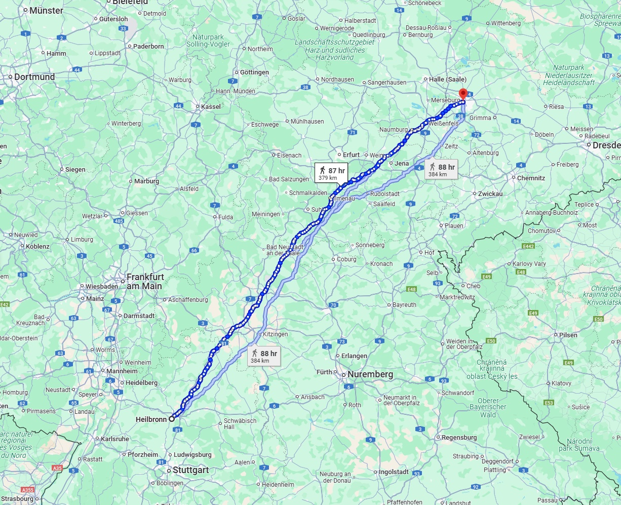 Anreise von Heilbronn Zu Leipzig Über 