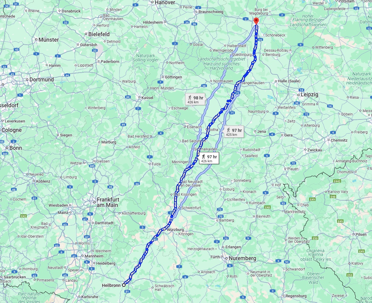 Anreise von Heilbronn Zu Magdeburg Über 