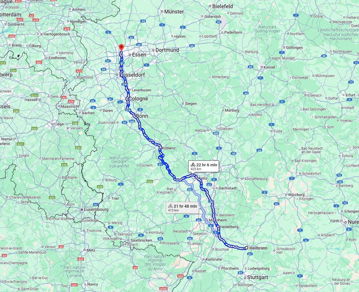 Anreise von Heilbronn Zu Oberhausen Über 
