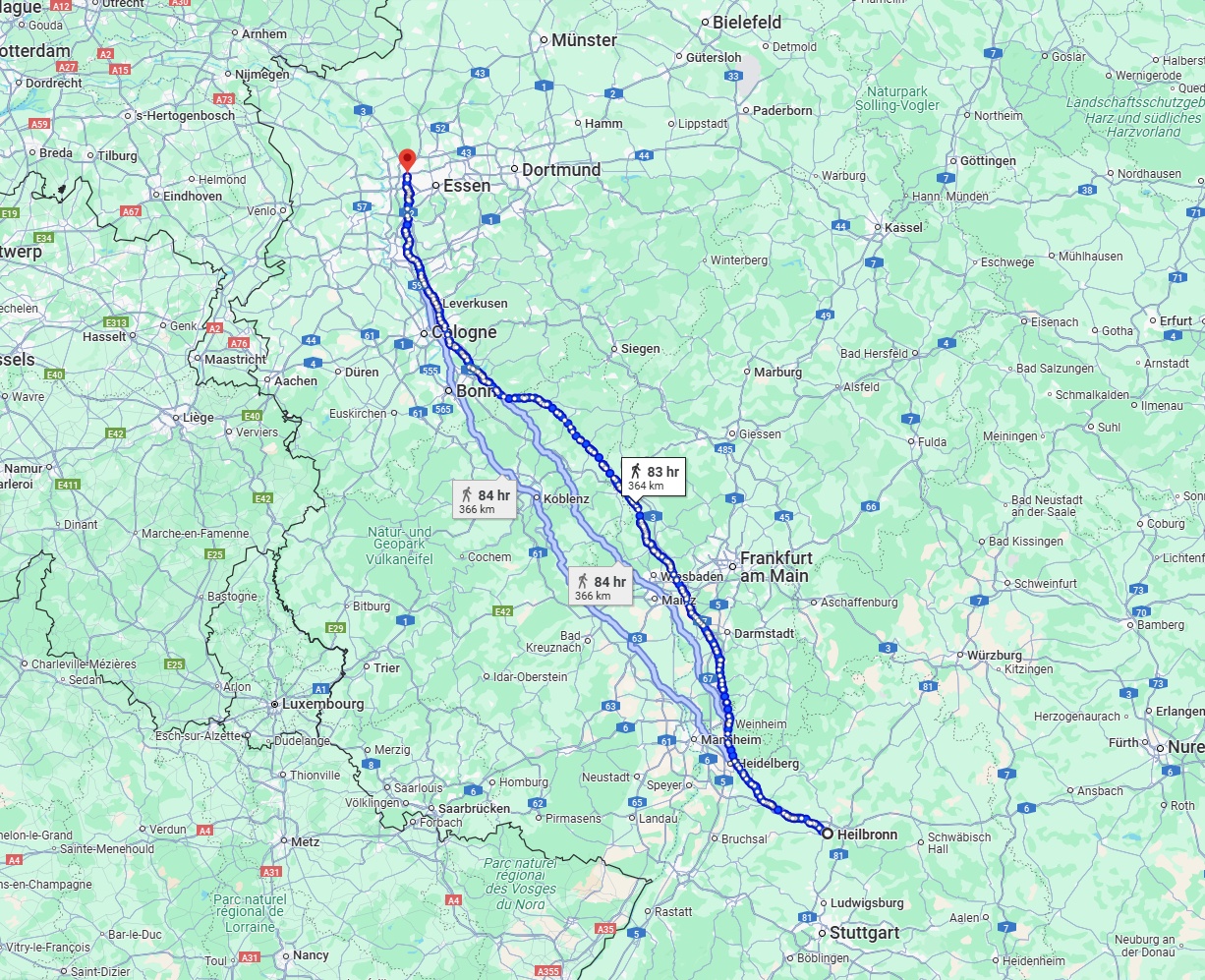 Anreise von Heilbronn Zu Oberhausen Über 