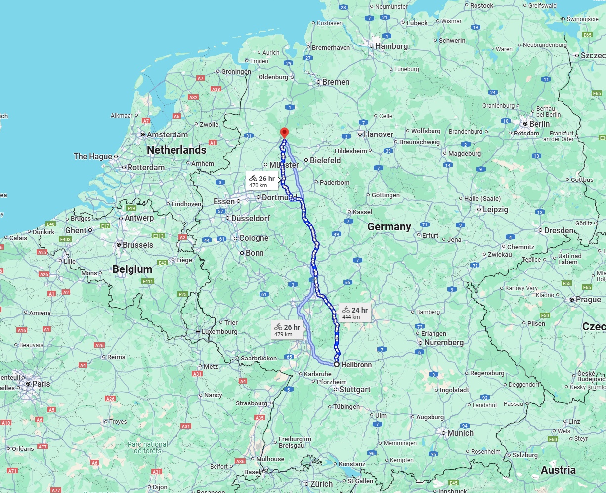 Anreise von Heilbronn Zu Osnabrück Über 