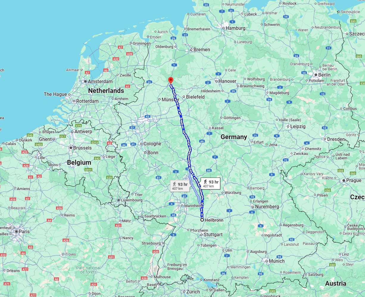 Anreise von Heilbronn Zu Osnabrück Über 