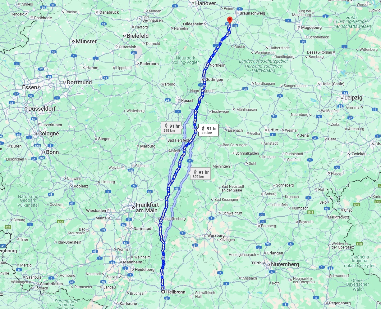 Anreise von Heilbronn Zu Salzgitter Über 