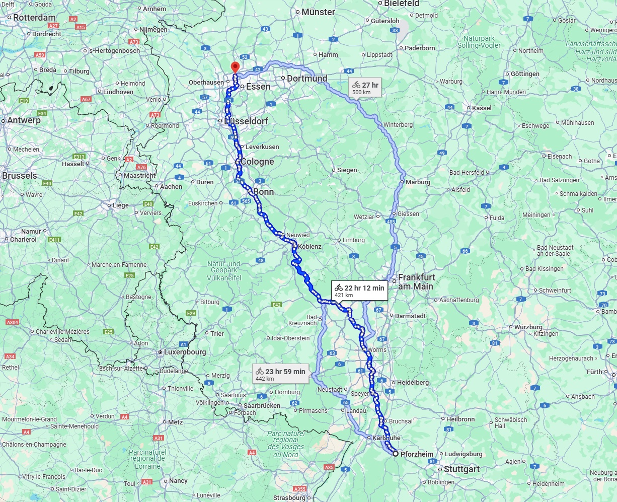 Anreise von Pforzheim Zu Bottrop Über 