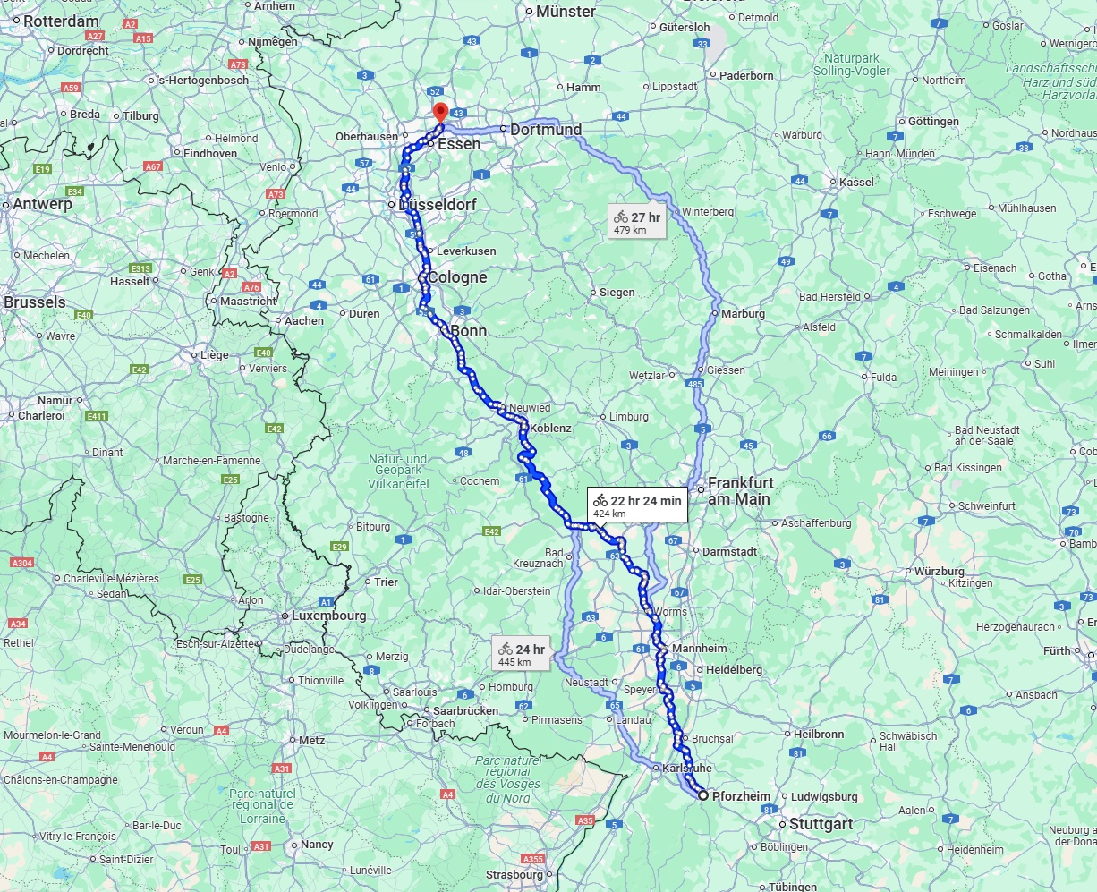 Anreise von Pforzheim Zu Gelsenkirchen Über 