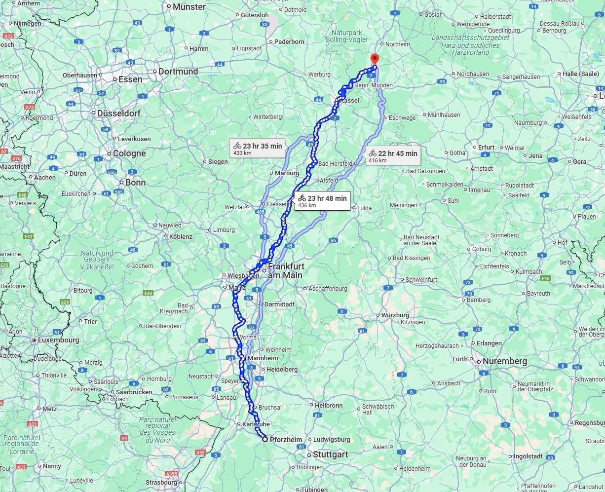 Anreise von Pforzheim Zu Göttingen Über 