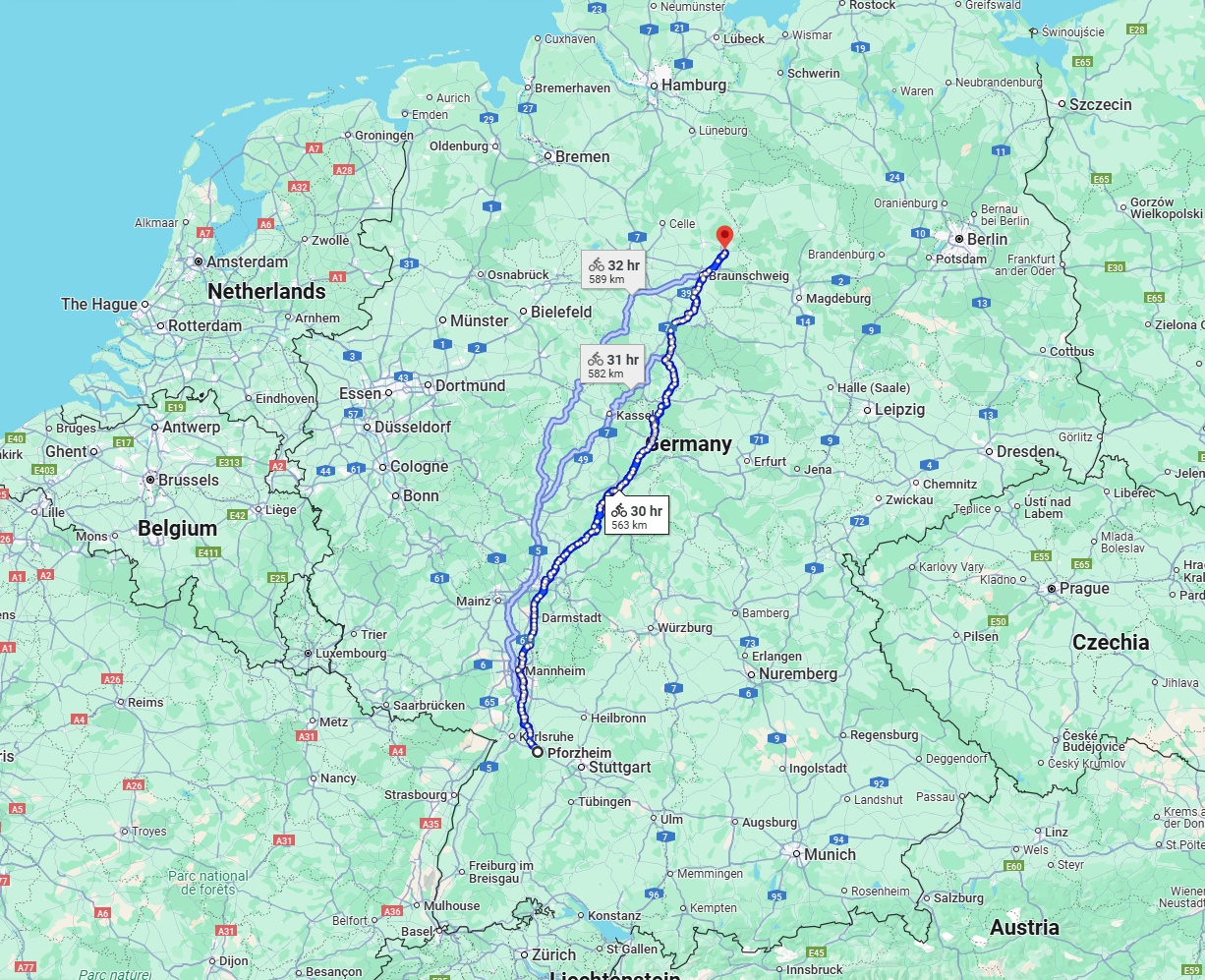 Anreise von Pforzheim Zu Wolfsburg Über 