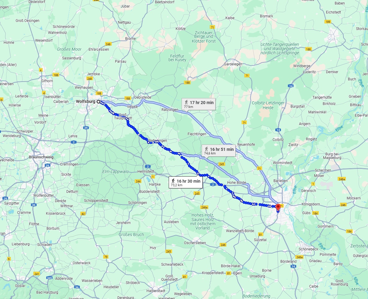 Anreise von Wolfsburg Zu Magdeburg Über 