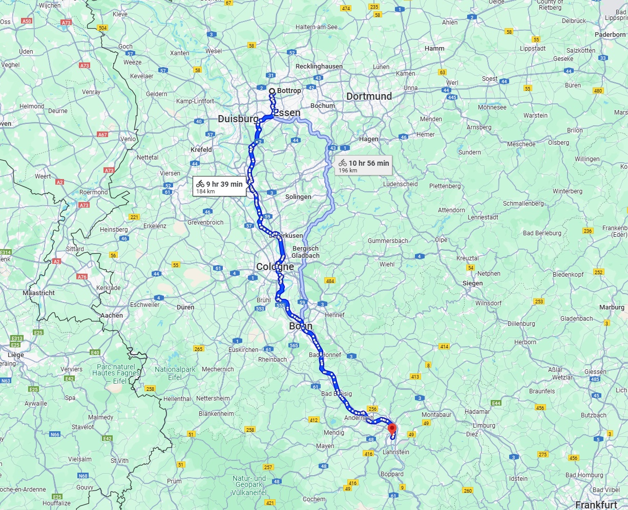 Anreise von Bottrop Zu Koblenz Über 