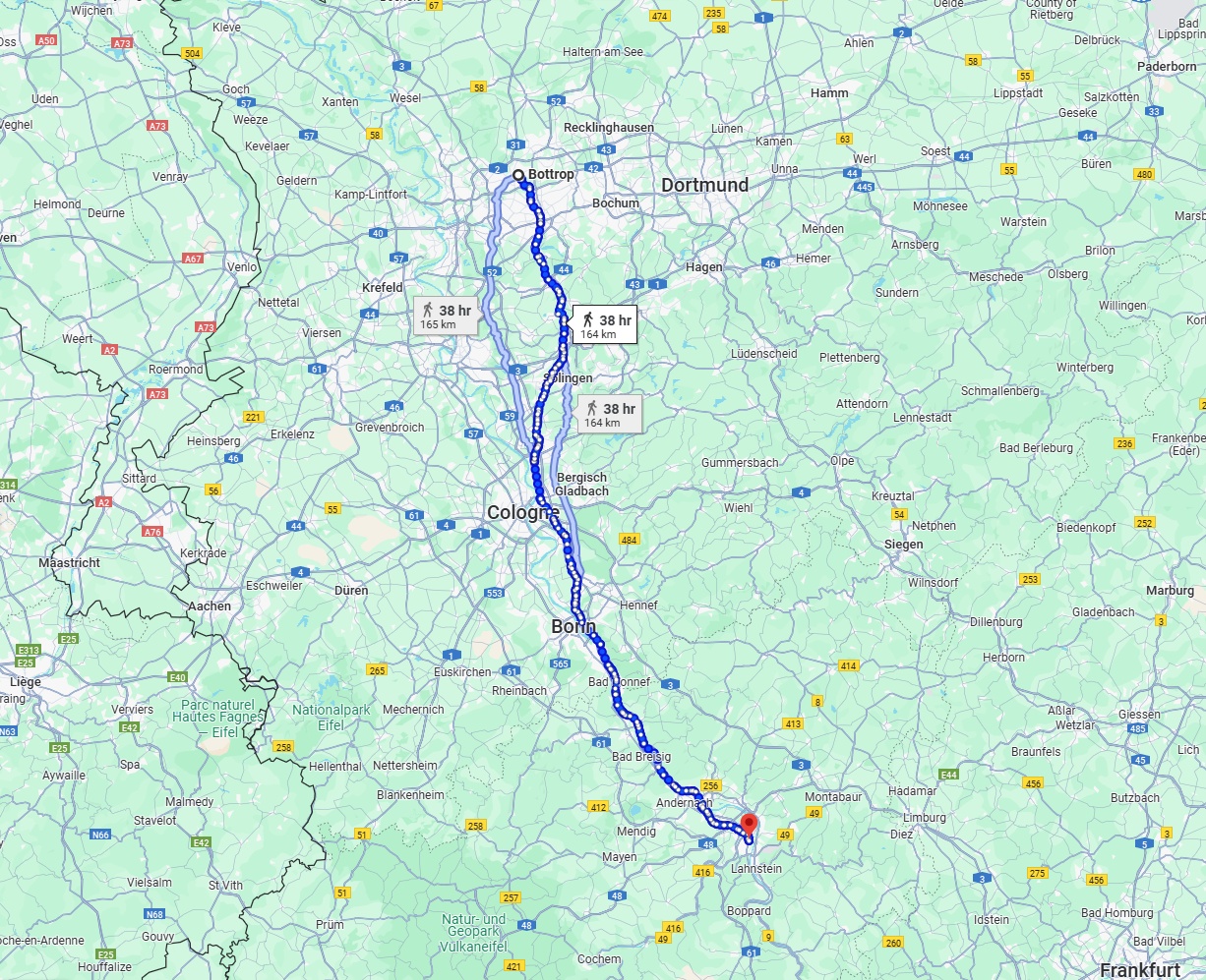 Anreise von Bottrop Zu Koblenz Über 