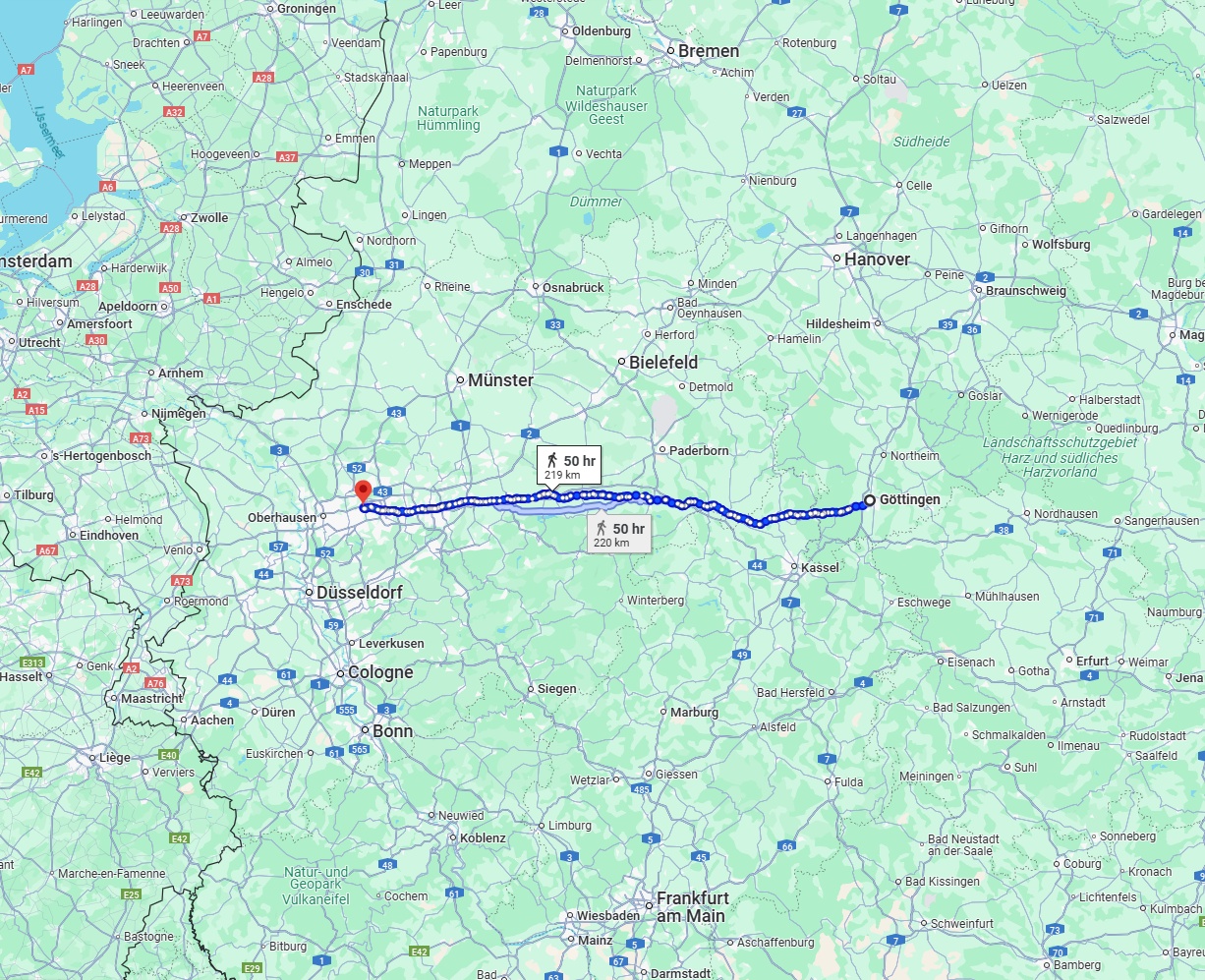 Anreise von Göttingen Zu Gelsenkirchen Über 