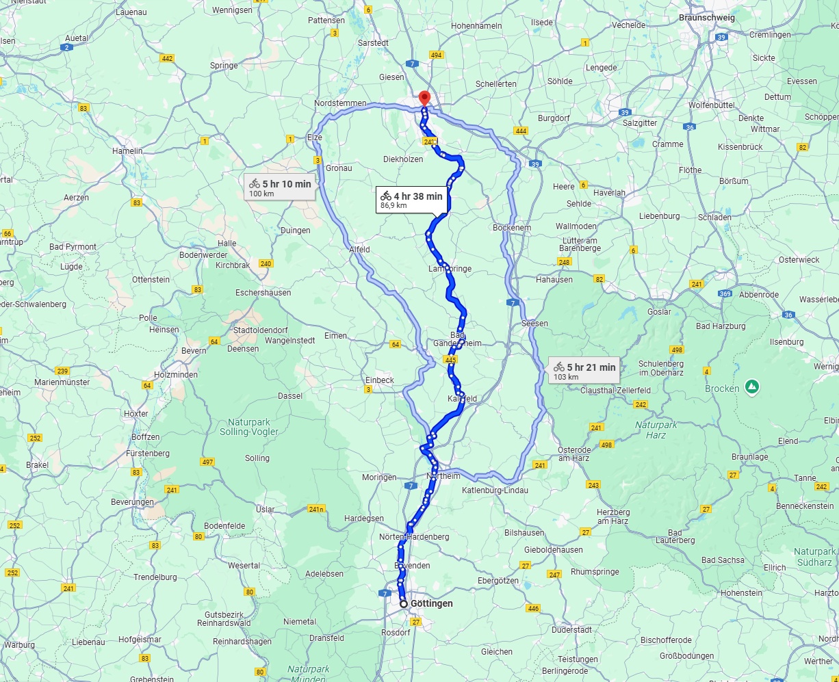 Anreise von Göttingen Zu Hildesheim Über 