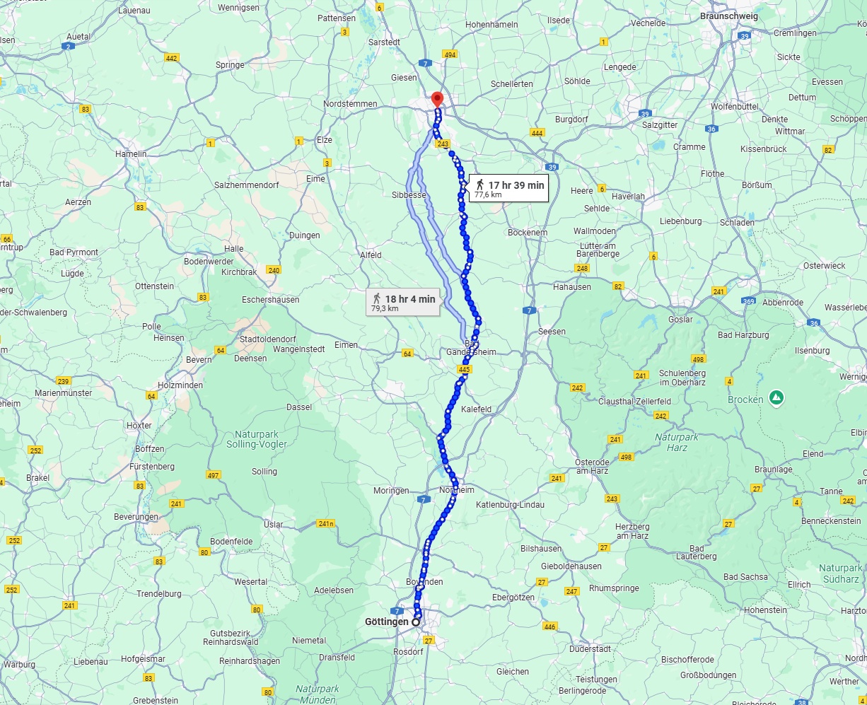 Anreise von Göttingen Zu Hildesheim Über 