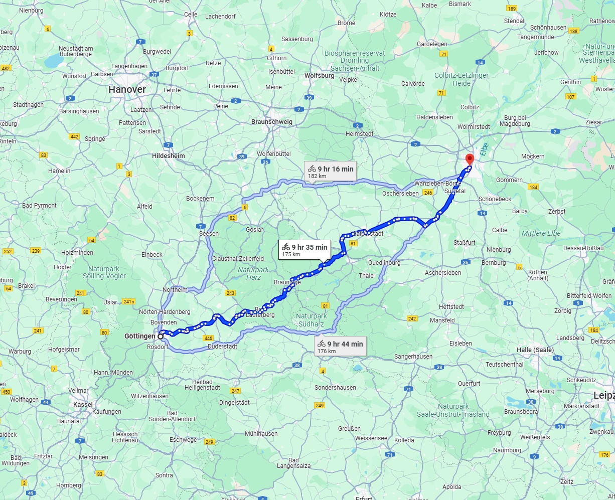 Anreise von Göttingen Zu Magdeburg Über 