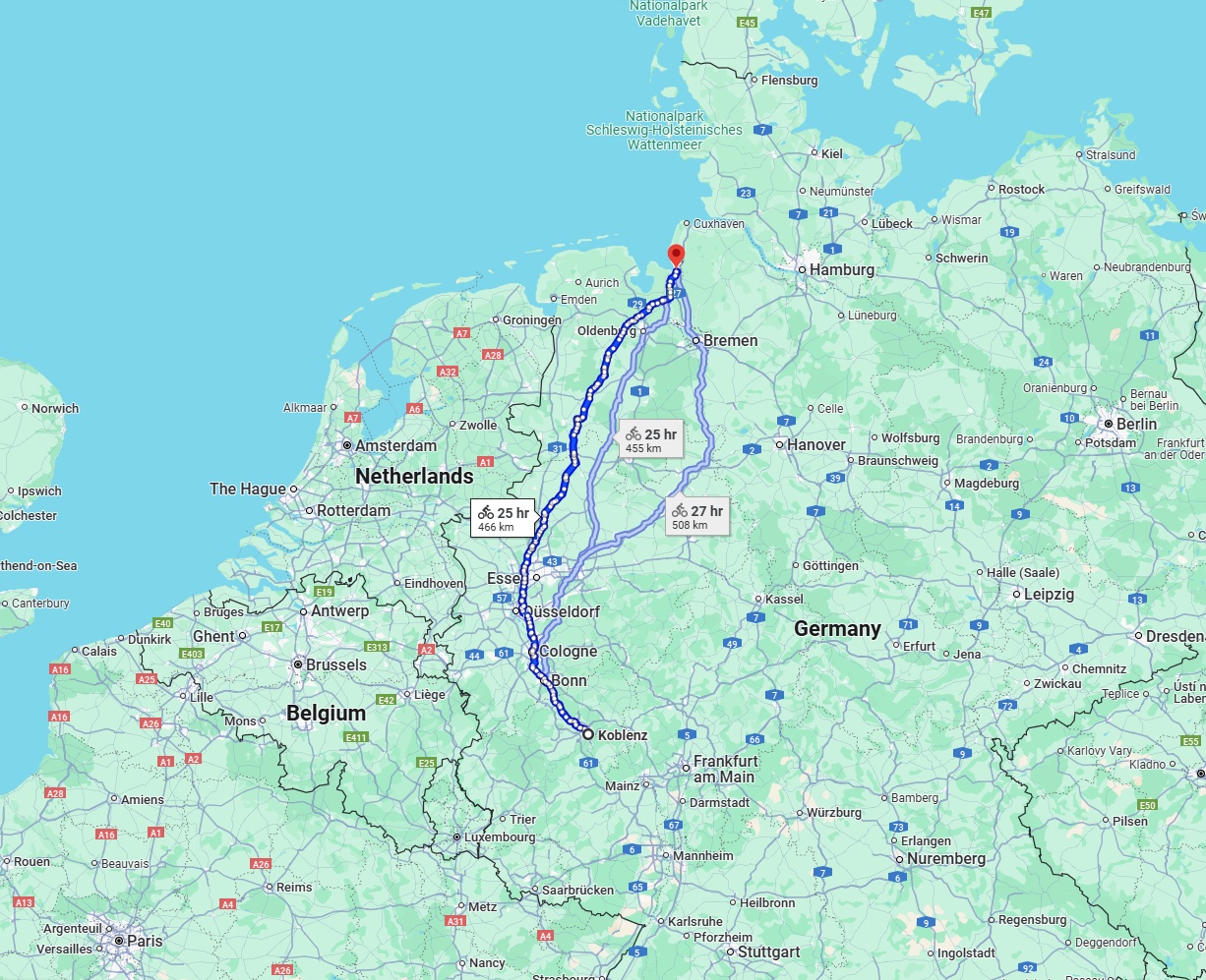 Anreise von Koblenz Zu Bremerhaven Über 
