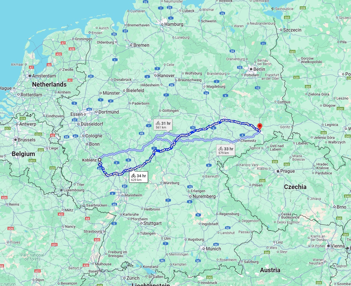 Anreise von Koblenz Zu Dresden Über 