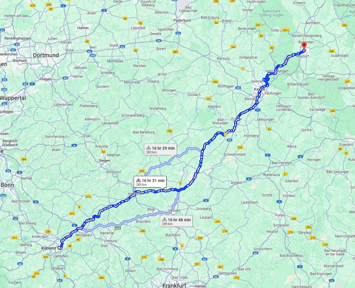 Anreise von Koblenz Zu Göttingen Über 