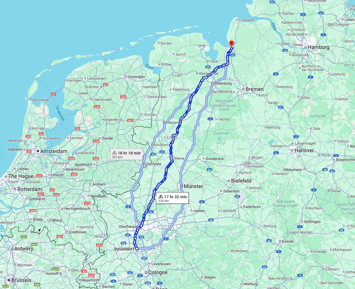 Anreise von Düsseldorf Zu Bremerhaven Über 