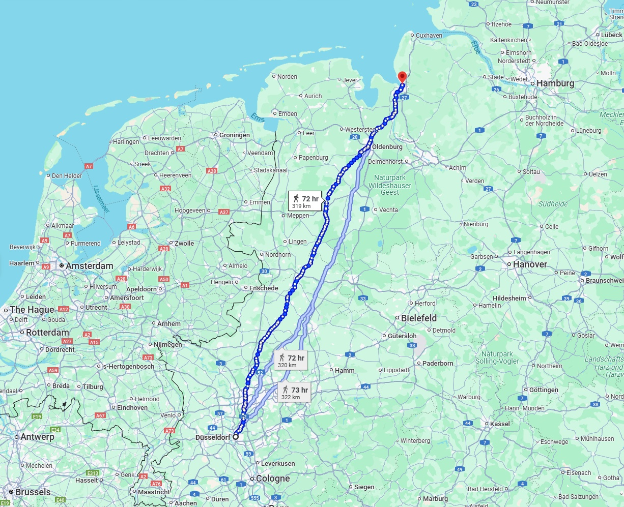 Anreise von Düsseldorf Zu Bremerhaven Über 